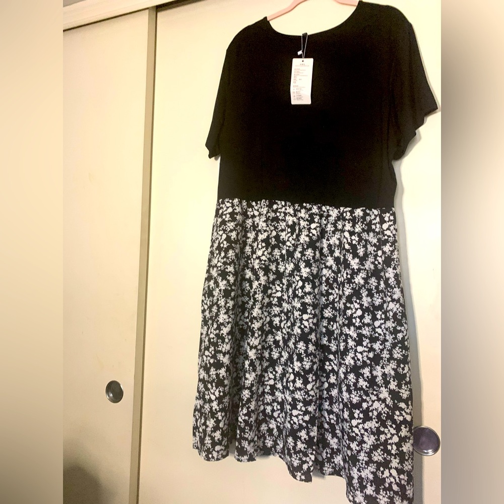 Brand New summer dress. Never worn. Tried on yes but never worn. Washed.